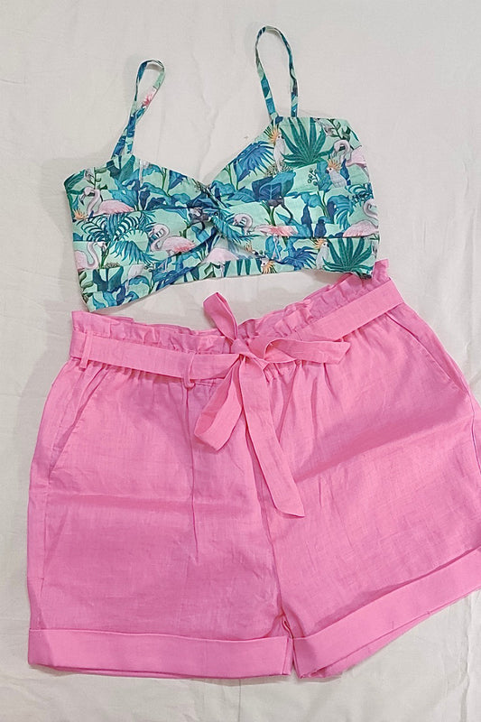 Unstoppable 3-piece Co-ord Set in Pink